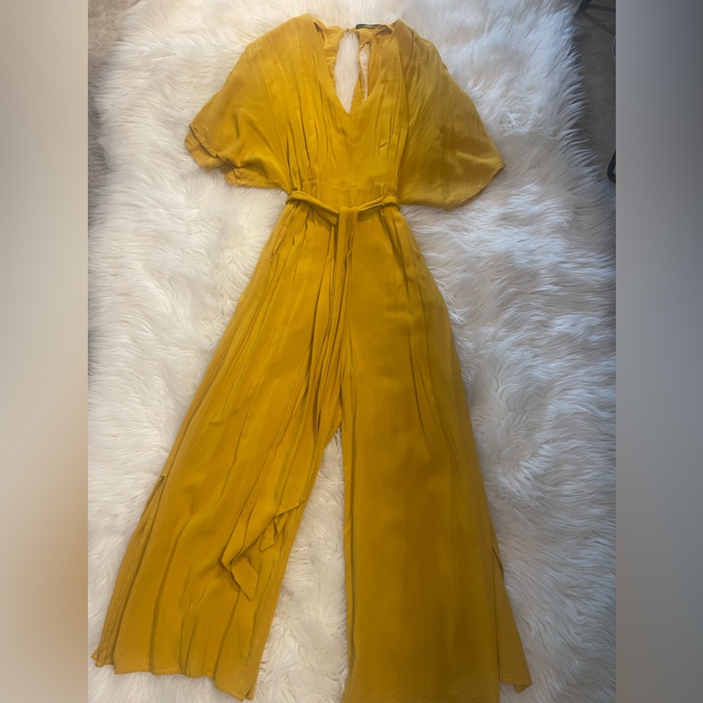 Yellow jumpsuit